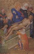 school of paris or Burgundy The Entombment of Christ (mk05) painting